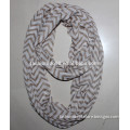 hot selling Spring voile Zigzag chevron chevron loop scarf for women multi colors Ruana cachecol bufanda infinito stelo